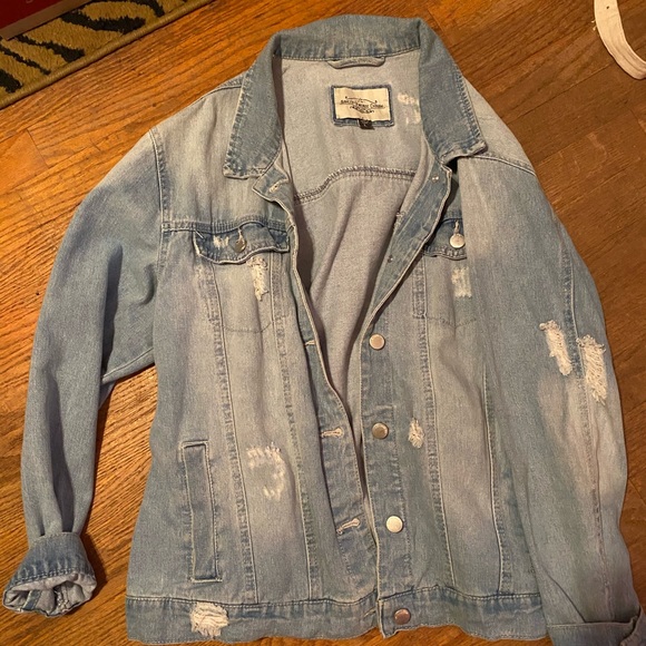 Large Jean Jacket - Picture 2 of 2